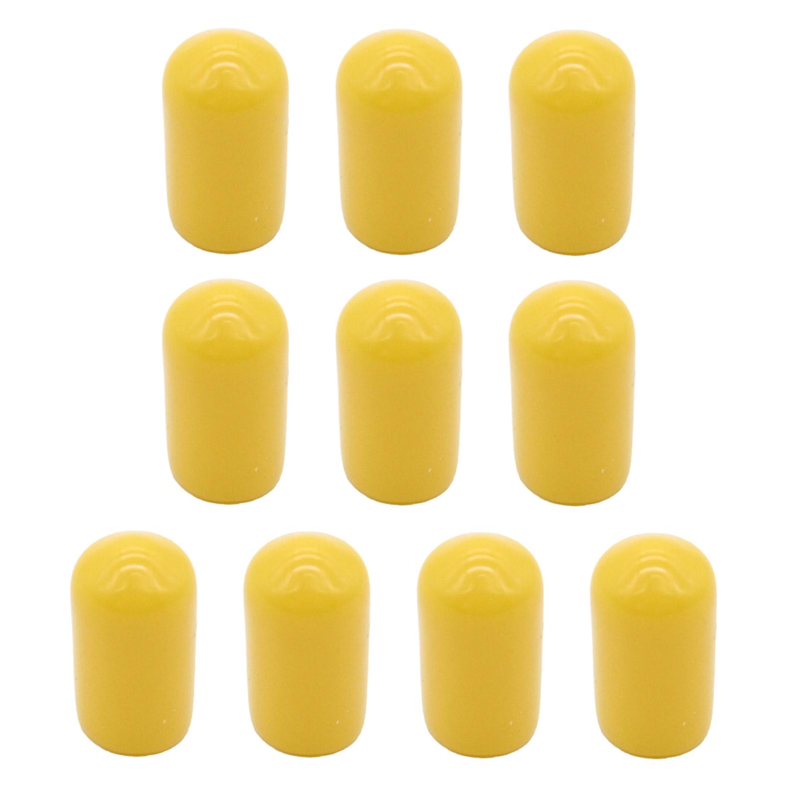 

10 шт. высококачественные 6 мм вакуумные колпачки для штуцеров для прокачки тормозов, колпачки для смазки тормозных винтов для обслуживания труб автомобилей и мотоциклов