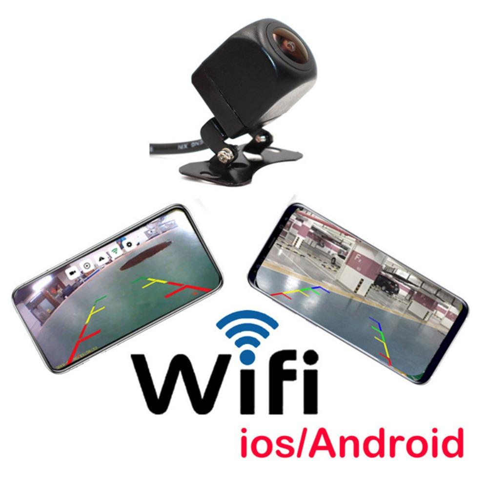 Wireless WiFi Car Camera HD Night Vision 720P Rear View Backup Camera for Vehicles