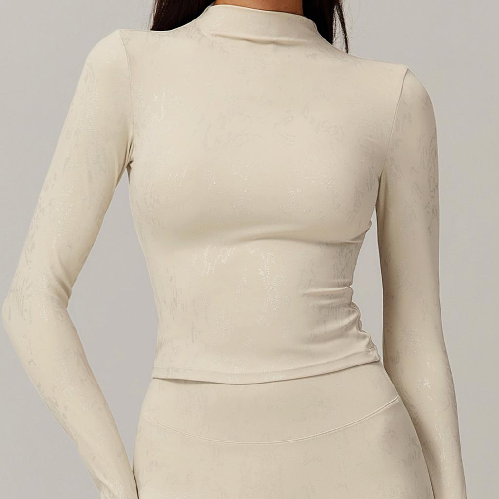 Sexy Tops Women Yoga Top Long Sleeve Running Shirts Quick Dry Fitness Gym Sport Wear T-shirts Solid Sports Hot Stamping Design