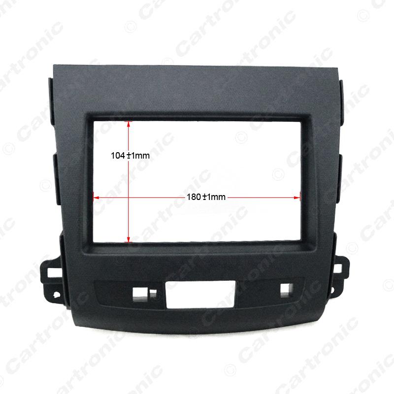 Mitsubishi Outlander 2008-2012 Car Audio & Video Modification Frame Panel