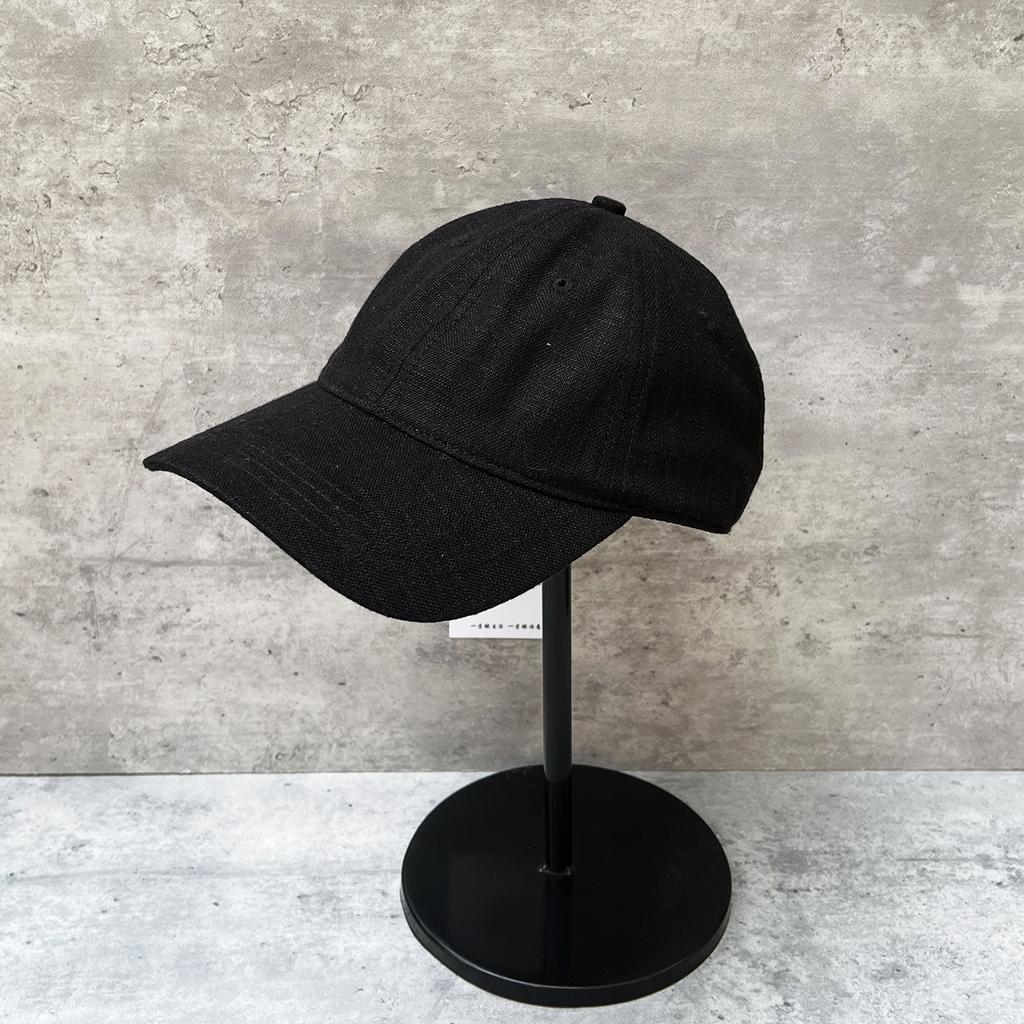 Light Luxury Cotton And Linen Breathable Light Beige Baseball Hat Men'S And Women'S Daily Basic Versatile Visor Cap Cap