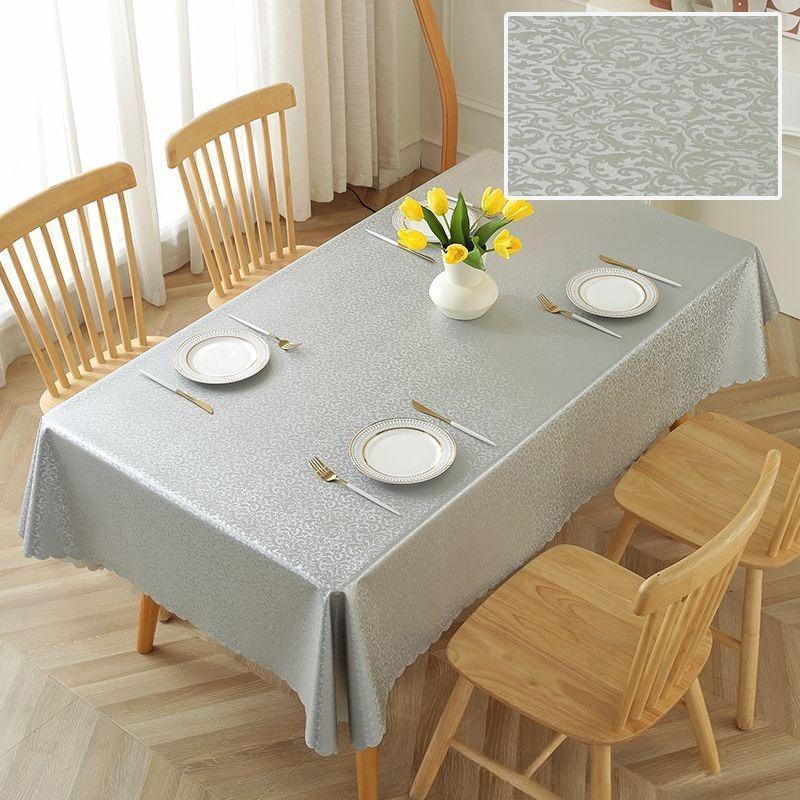 

European Printed Waterproof Oil Resistant and Heat-resistant Tablecloths Hotel Household Rectangular Dining Table Mat Restaurant Table Cloths 1pcs 60*120cm tablecloth