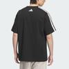 Adidas SS25 Modern Striped Sports Short Sleeve T-Shirt Men Tops KB9135