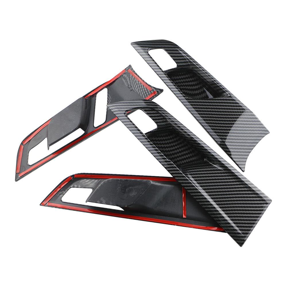 For MG4 MG 4 2025 2025 RHD Inner Door Handle Cover Door Handle Frame 4Pcs Sticker Trim Interior Accessories