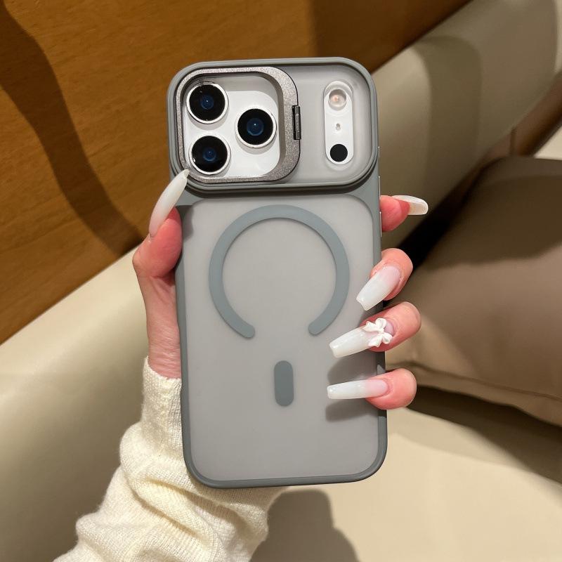 

2026 iPhone 17 Magnetic Stand Case - Bright, Drop-Proof, and Colorful iPhone 13 Pro графітовий сірий колір