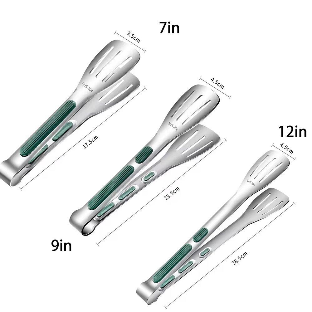 Meat Food Clips Stainless Steel Food Clamp 7/9/12 Inch Steak Tongs Creativity Salad Bread Clamp