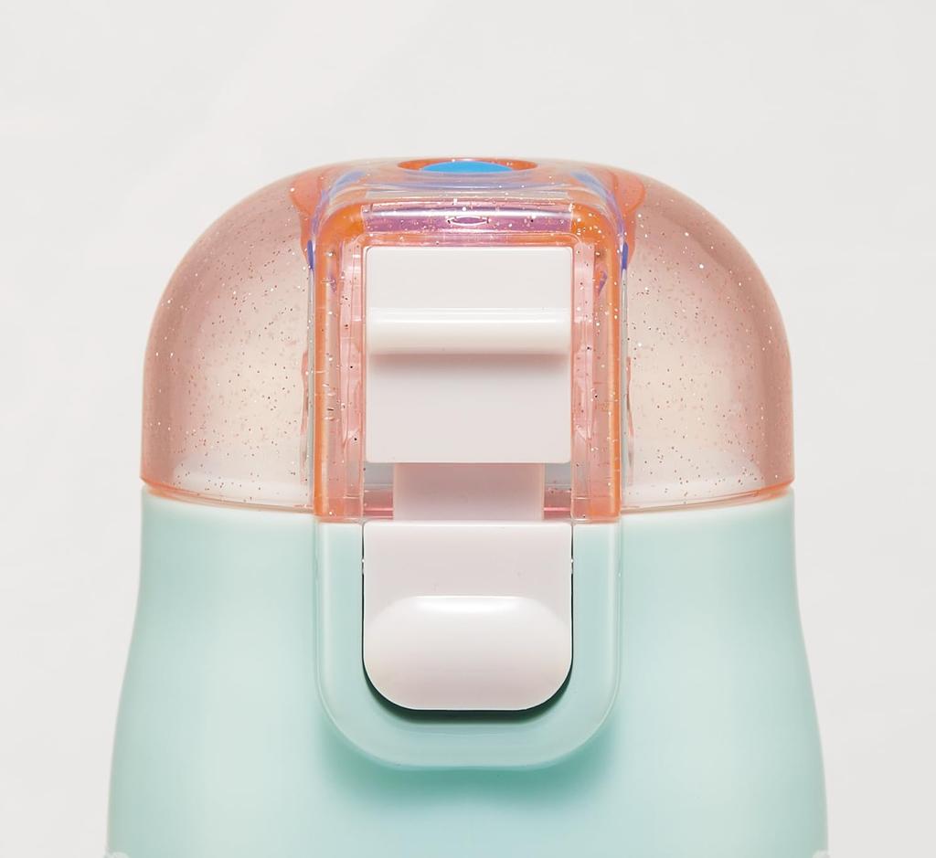 Skater Water Direct Disney Princess Size Stainless Sports Water Children's Bottle, 470ml, Drinking, Design, 26, Girls, Insulated, Steel, Lightweight,