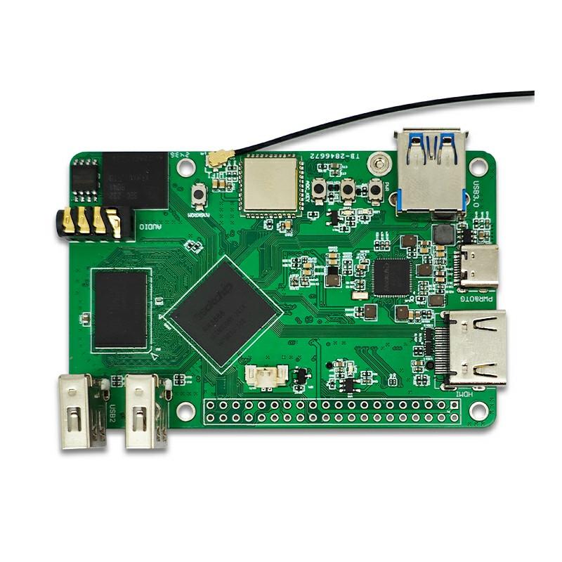 LCPI Mini Computer Rockchip RK3566 Development Board ARM Microcontroller Linux Android TV Box