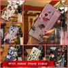 Wrist Strap Fashion Design Phone Case For Xiaomi 13 Ultra Flower Silicone Ring Anti-dust Soft Case Anti-knock Back Cover