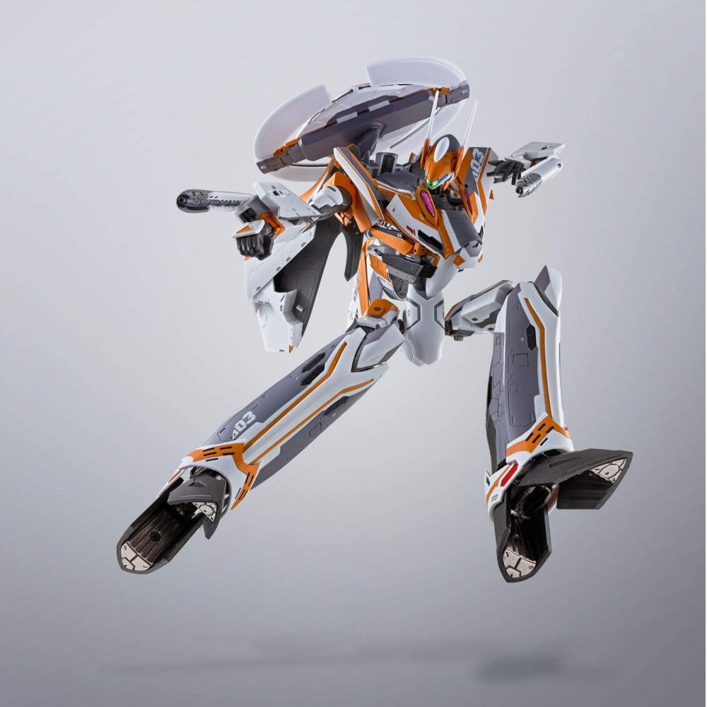 DX Chogokin Macross Delta VF-31E Siegfried (Chuck Mustang Machine) Approx. 180mm ABS&PVC&diecast Painted Movable Figure