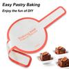 Non-stick Heat-resisting Colorful Silicone Baking Mat for Pastry Dough Rolling, Bakery Oven Pad, Bakeware Kitchen Tools Gadgets