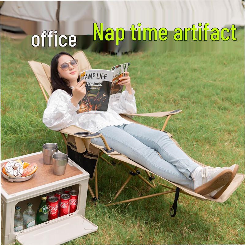 Churong Sit-Lie Folding Recliner with Footrest