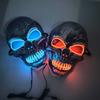 Luminous Cosplay Mask Ghost Party Props EL Wire Party Mask Props  Halloween
