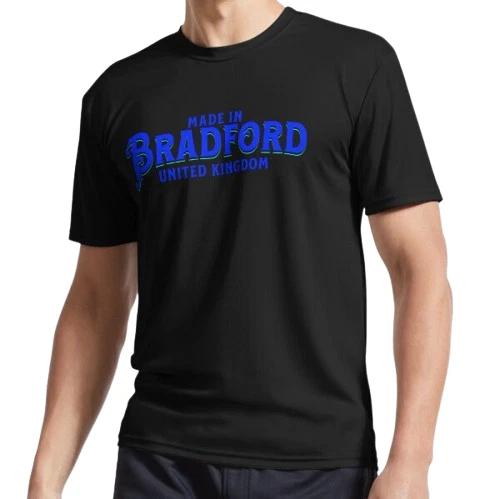 

New Made in Bradford Vintage UK City Active Logo T-Shirt Funny Size S to 5XL 3XL