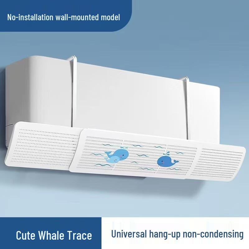 Retractable Air Conditioner Wind Deflector - Universal Wall-Mounted Anti-Direct Draft Baffle