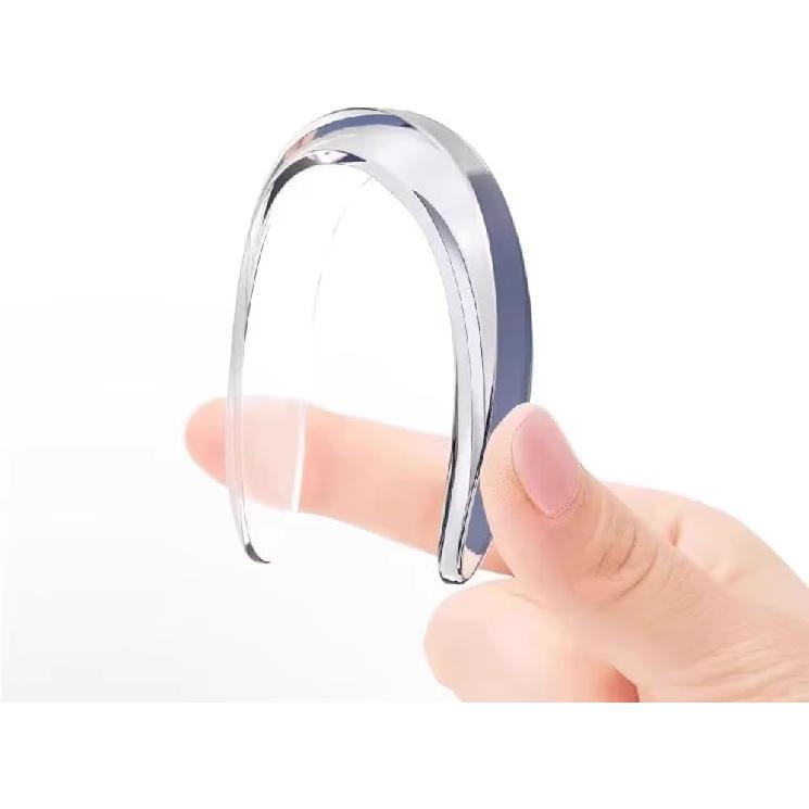 12 Pack Invisible Car Door Edge Guards Rubber Clear Adhesive Door Edge Protector Anti-Scratch Trim Guard for Door Ding Prevention Bumper Body