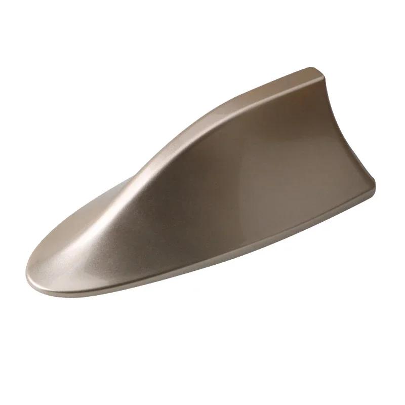 Car roof shark fin antenna enhances signal inside the car, adhesive waterproof and sunscreen car styling external accessories