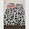 Women's Winter Hooded Pajamas with Thick Coral Fleece for Dorms and Outdoor Wear
