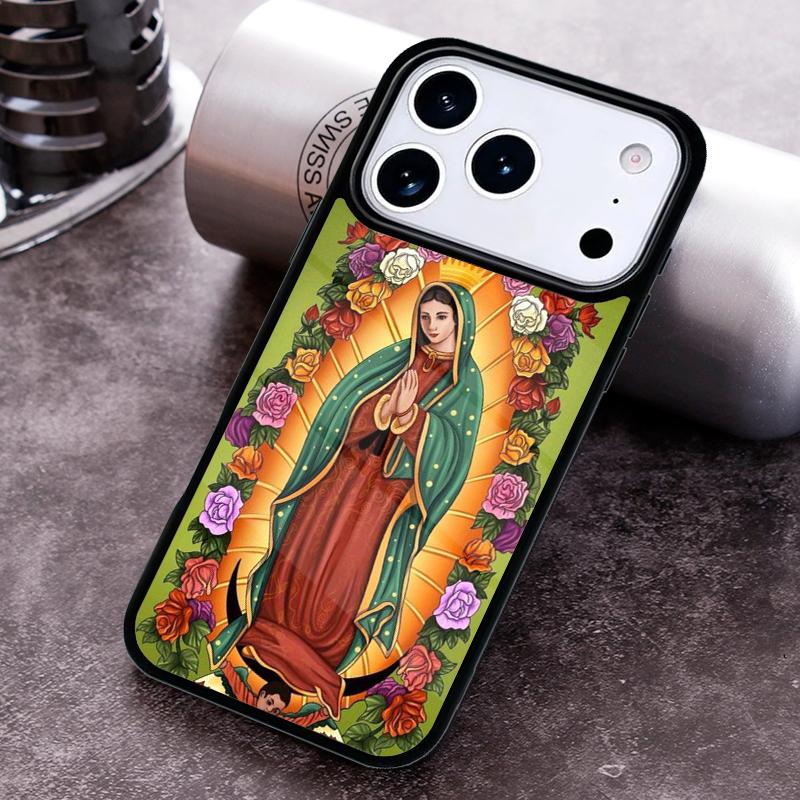 Buddha Jesus Guadalupe Phone Case For iPhone 17 16 15 14 13 12 11 Pro Max Plus 17Air Soft Silicone Cover