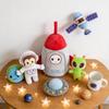 Space Monkey Plush Set With Interactive Toy For Family Role Play And Cuddle