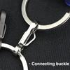 Mini Buckle Classic And Simple Mini Spring Buckle Quick Hanging Keychain Keyring Edc Equipment