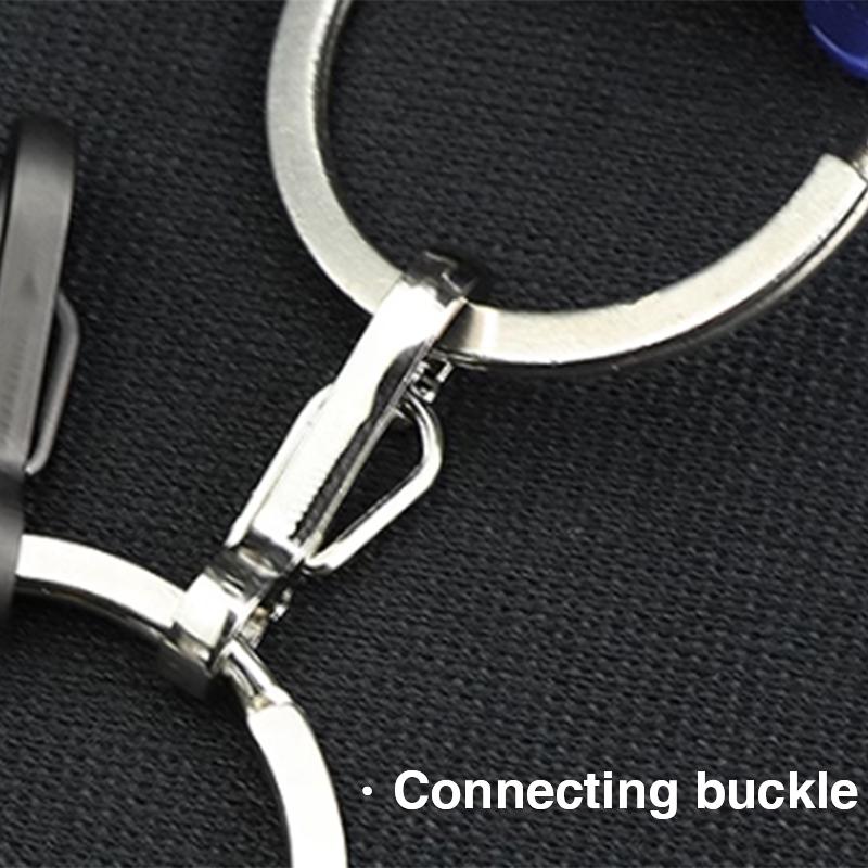 Mini Buckle Classic And Simple Mini Spring Buckle Quick Hanging Keychain Keyring Edc Equipment