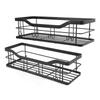 Bathroom Wall Shelf Multipurpose Stylish Simple Large Capacity Strong Load Bearing Adhesive Shower Organizer for