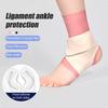 1Pcs Ankle Compression Support With Silicone Gel Pad, Adjustable Lightweight Ankle Brace for Injury Recovery, Joint Pain, Recovery