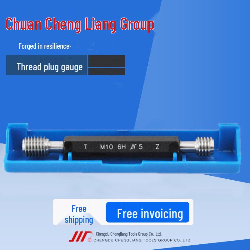 Precision Metric Thread Plug Gauges: M3*0.5, M3.5, M4*0.7, M5*0.8, 6H, 7H, 6G, Go/No-Go M5*0.8