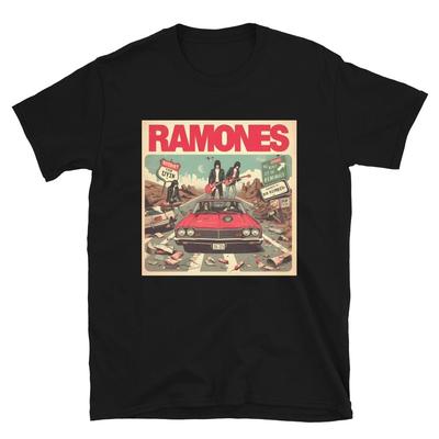Ramones Grafik-T-Shirt – Legendäres Punkrock-Bandshirt