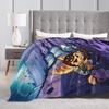 Ratchets And Clanks Blanket Quality Super Warm  Bedding Throws Winter Students Couch Bed Funny Bedspread