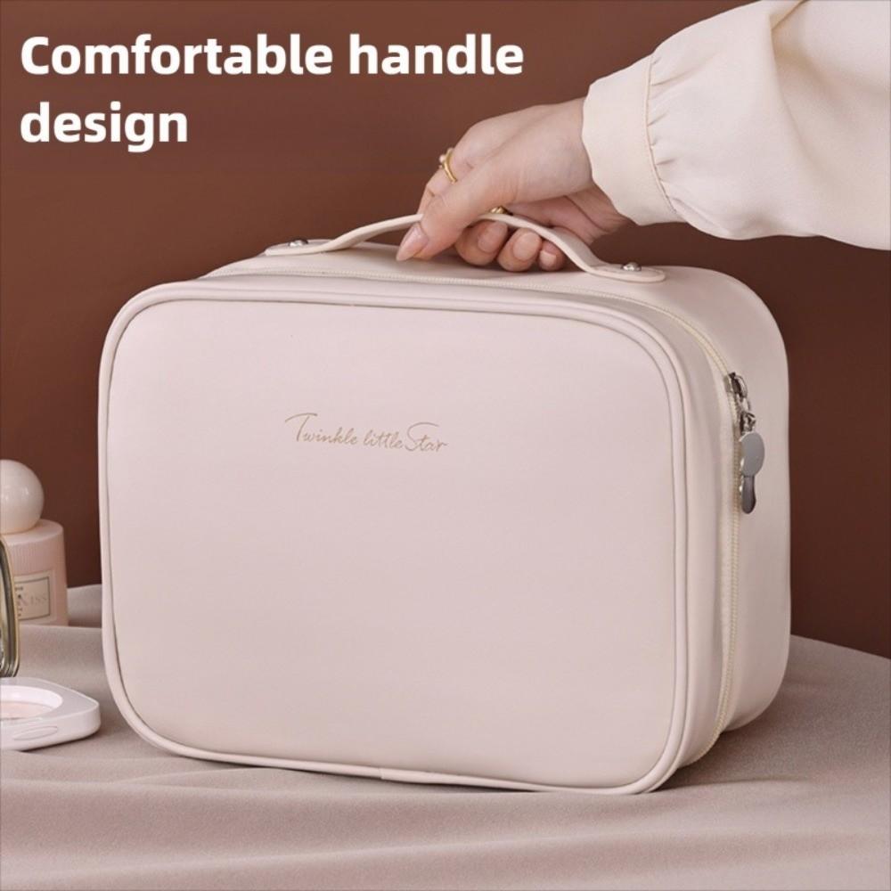 Luxury Make Up Storage Organizer Large Capacity Portable Toiletry Bag  Camping