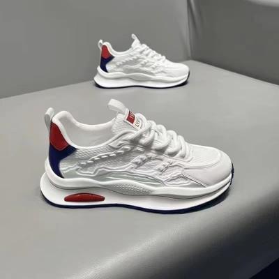 Men's Comfortable High Quality Casual Sneakers Lace-up Men Sneakers Breathable Platform Shoes Non-slip Tenis Masculino Classic