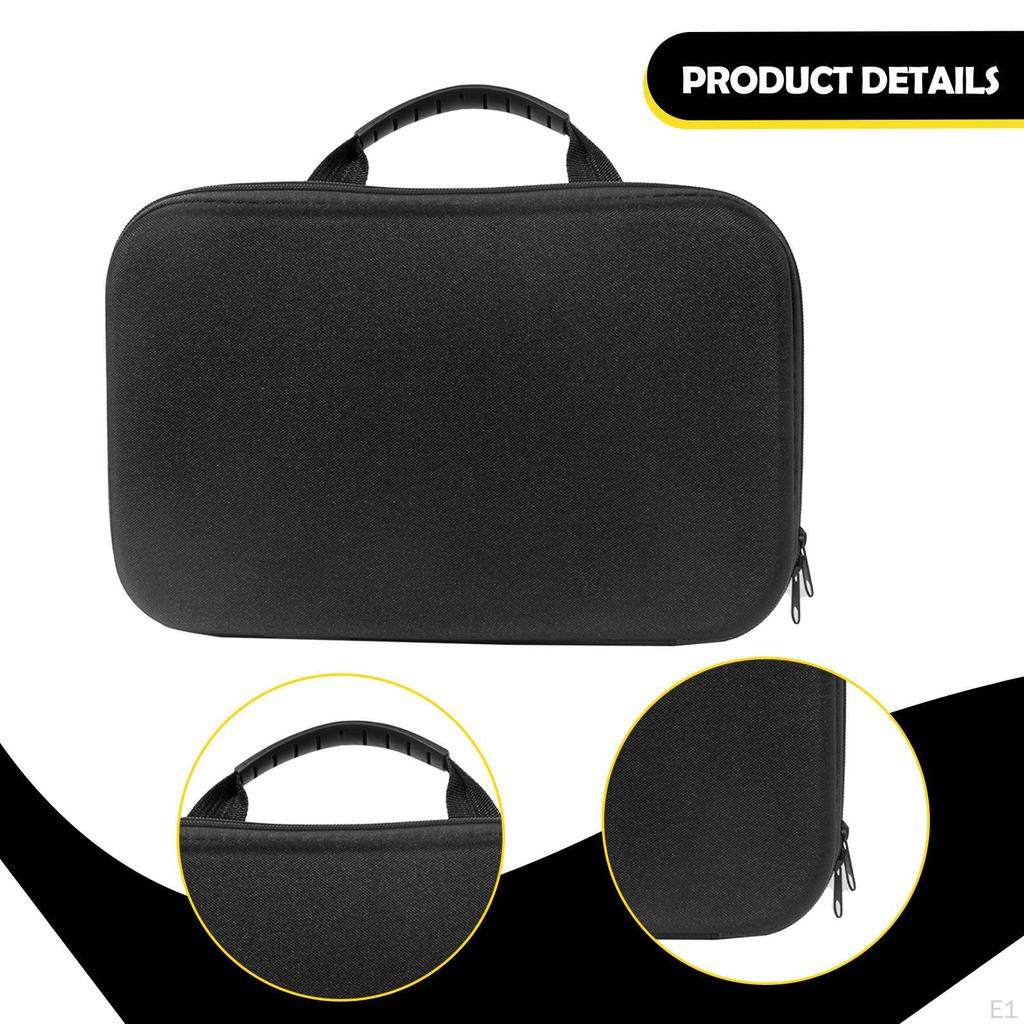 Electric Drill Carry Case Carrying EVA Accessories with Inner Mesh Pocket Tool Box for