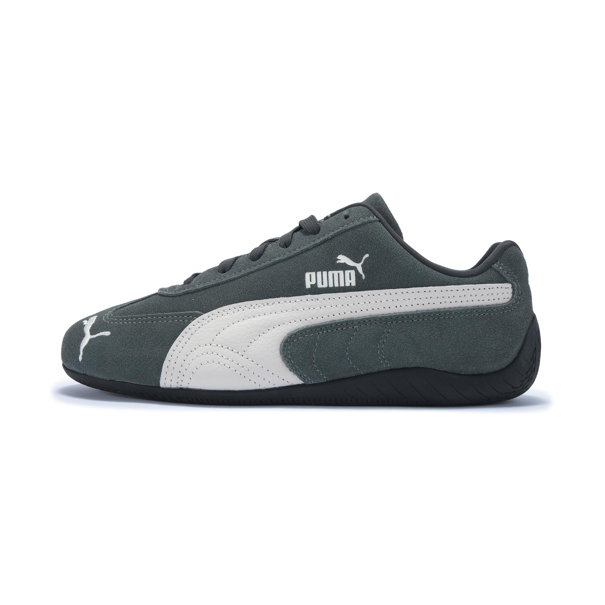 PUMA Speedcat Support Легкие Низкие Повседневные Кроссовки Унисекс Серый Зеленый 406329-64 39