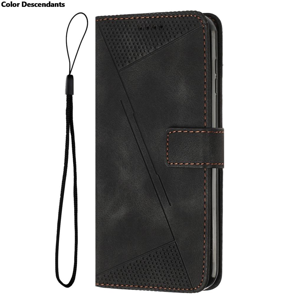 For Realme 14 Pro Plus 5G Phone Case Magnetic Wallet Texture Book Funda Realme 13 12 11 10 Pro Plus Realme11 14X 12X Flip Cover