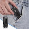 Outdoor portable multi-functional knife pliers, stainless steel multi-functional tool pliers, camping pocket mini EDC hand tools