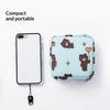 Women Sanitary Napkin Tampon Storage Bag Portable Waterproof Organizer Pouch Cartoon Pattern Sanitary Napkin Bag