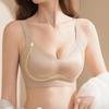 Seamless Foundation Invisible Breathable Thin Lifting Bra for Small Busts Push-up and Side Boob Reduction Fixed Cup Bra