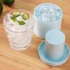 Silicone Ice Cube Mold Round Ice Bucket Summer Homemade DIY Refrigerator Freeze Ice Maker Creative Mold Barware Tools