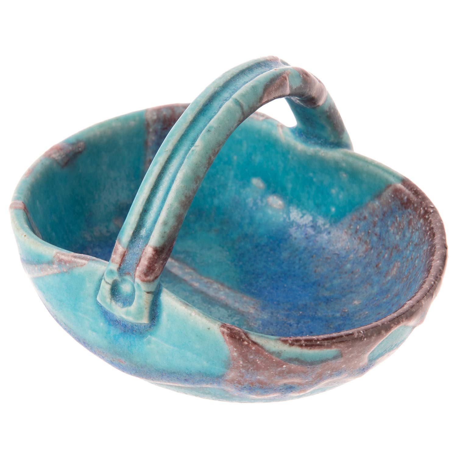 

Marui Seito Сигаракиская керамика Хечимон Миска-боб с ручкой-капелькой росы MR-3-3441