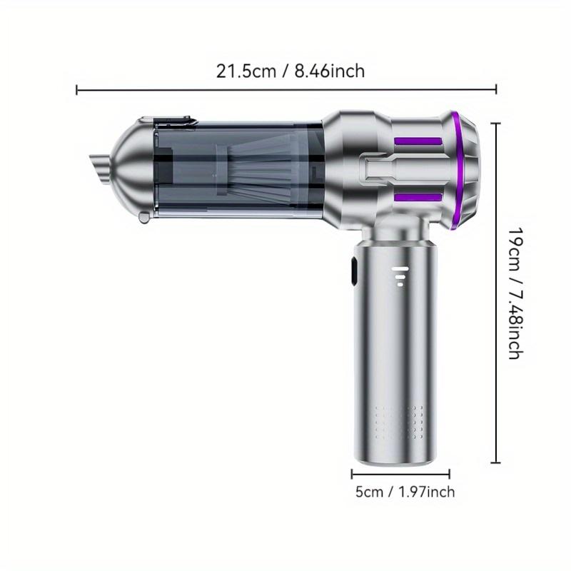 2025 New 16000PA Wireless Car Vacuum Cleaner Powerful Cleaning Machine Car Accessories Home Auto Mini Portable Cordless Cleaner Strong Suction