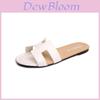 Open Roman Ladies Toe Flats Slippers Mules Beach Sandals Shoes Summer Flipflops