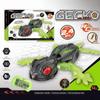 Rechargeable Wall Climbing Rc Lizard Toy Remote Control With Led Eyes Climber Gecko Robot Toy Realistic