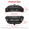 For Harley Touring 2014-later Electra Glide Inner Fairing Air Duct with Door Button Bezel Matte Black ABS Car Accessories