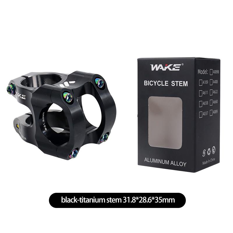 Вынос Wake Mtb Power Stem Шоссейный Велосипед Горный Велосипед Короткий Мощный Вынос 31.8мм 35мм Шоссейный Руль Стол Регулируемый Вынос Подъемник Велоспорт