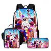Kids Cartoon Backpack Set With Lunch Bag Pencil Case - Lightweight Ergonomic School Grades 1-6