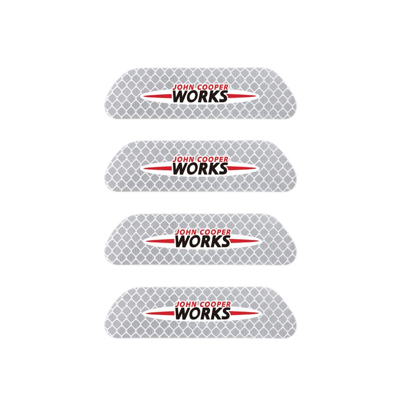 

MINI Car Door Reflective Sticker Night Light Warning Decal For BMW MINI One Cooper JCW Countryman Clubman Cabrio Paceman Coupe