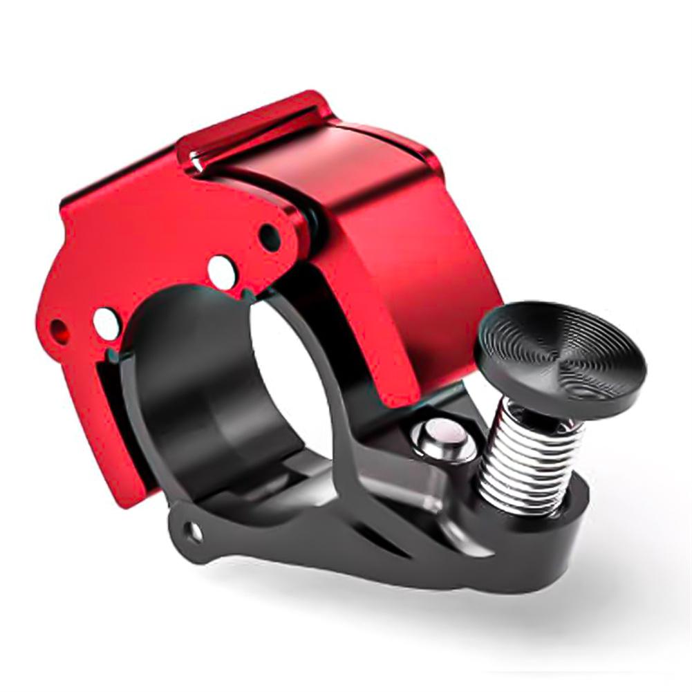 Bike Horn Electric Bicycle Bell Aluminum Alloy 100db Cycling Handlebar Ring Alarm Bells Bicycle Accessories Portable Sound Alarm For Kid's Bike Road B
