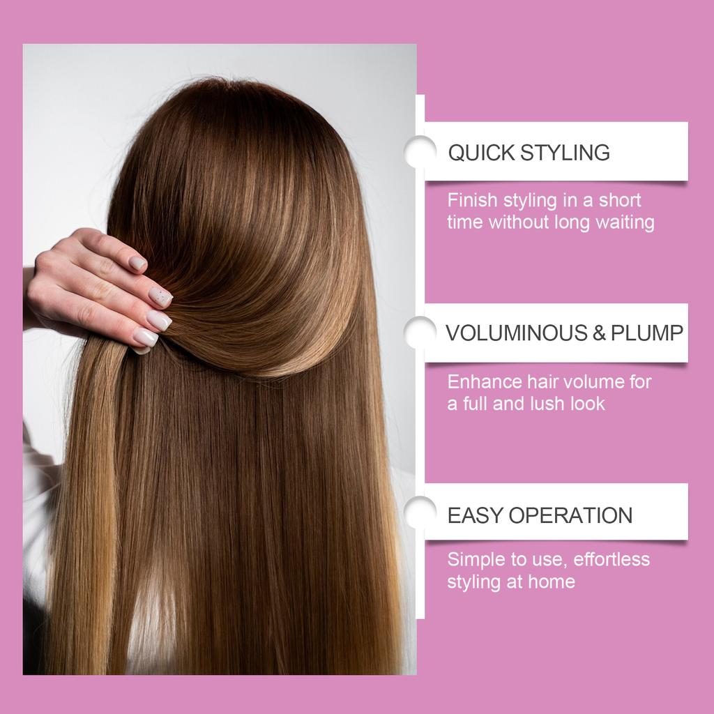 Hair Straightening Brush, Quick Styling Tool, Rechargeable Wireless Hair Straightening Device, Personal Care Comb